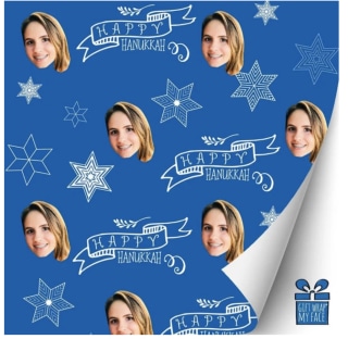 Happy Hanukkah Gift Wrap