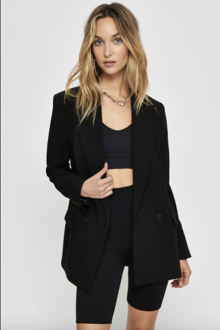 Dynamite Anya Oversized Boyfriend Blazer