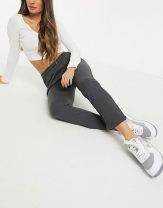 Missguided co-ord in washed charcoal