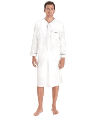 Brooks Brothers Wrinkle-Resistant Broadcloth Nightshirt