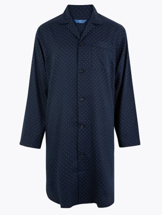 Pure Cotton Polka Dot Nightshirt