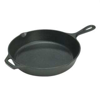 Lodge Pre-Seasoned 10.25 Inch Cast Iron Skillet with Assist Handle