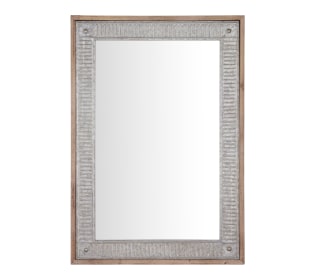 Home Decorators Collection Antiqued Farmhouse Mirror