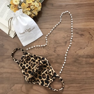 FromClareWithLove Faux Pearl Mask Holder