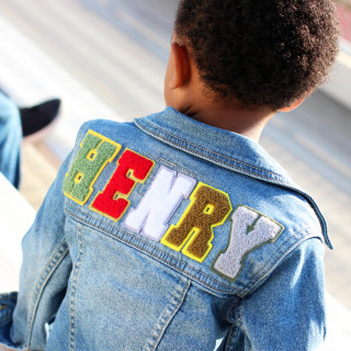 The Tot Levi's Personalized Denim Jacket