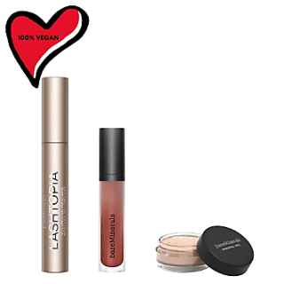 Mascara, Matte Lip Color &amp; Finishing Powder Trio