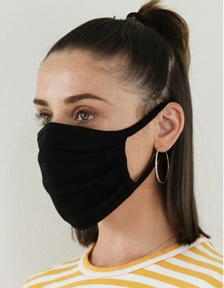 Nordstrom 6-Pack Adult Pleated Cotton Face Masks