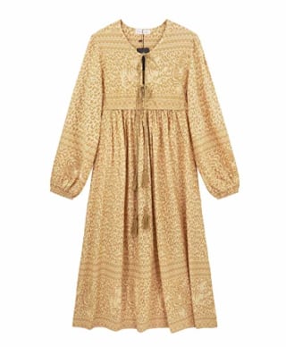 R.Vivimos Long Sleeve Midi Dress