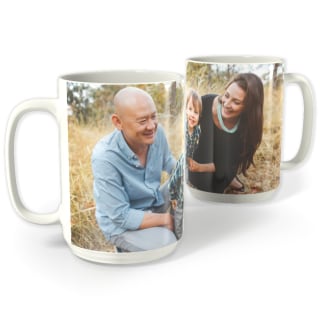 White Photo Mug