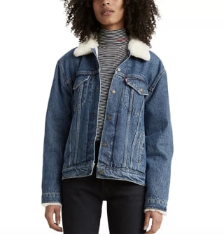 Levi’s Sherpa Lined Ex-Boyfriend Jacket
