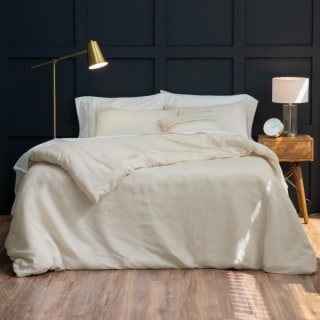 Welhome Linen Cotton Duvet Cover Set