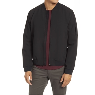 Vince Slim Fit Bomber Jacket