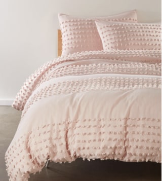 BP Texture Dot Duvet Cover & Sham Set