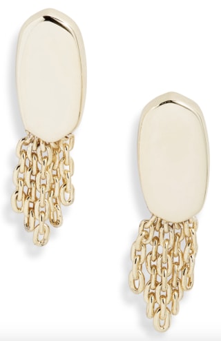 Kendra Scott Deanna Chain Detail Earrings