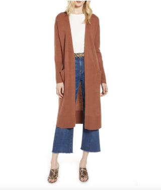 Wool & Cashmere Long Cardigan