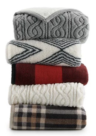 Cuddl Duds Sherpa Throw