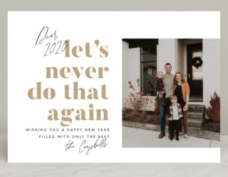 Never Again Card (25 Cards)