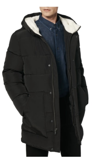 Water Resistant Puffer Coat