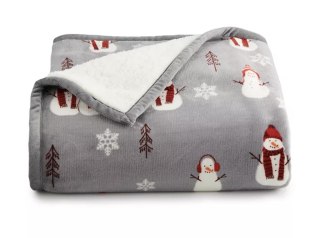 Cuddl Duds Plush Sherpa Throw