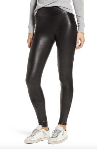 Spanx Faux Leather Leggings