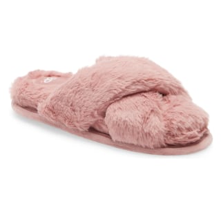 BP. Sophie Criss Cross Plush Bedroom Slipper