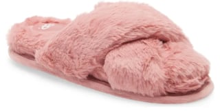 Sophie Criss Cross Plush Bedroom Slipper