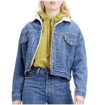 Levi's Women's New Heritage Sherpa Trucker Jacket