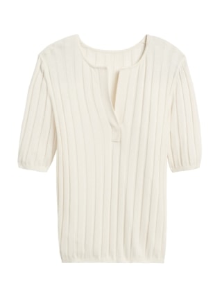 Silk Cashmere Sweater Top