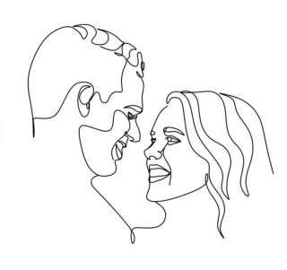 Custom One Line Portrait