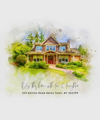 Custom House Portrait