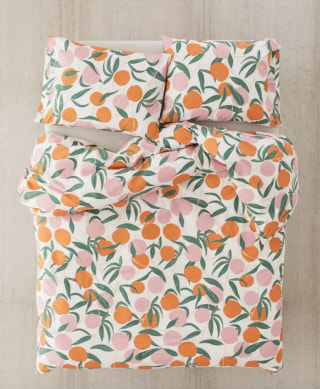 Urban Outfitters Peaches Duvet Set