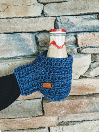 Crocheted Drink Mitt