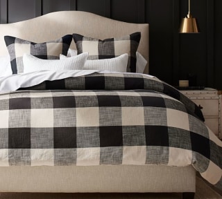 Bryce Buffalo Check Cotton Duvet Cover & Shams