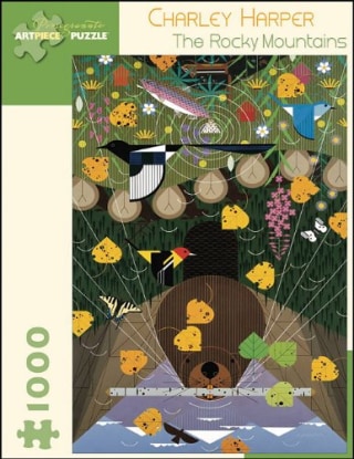 Charley Harper: The Rocky Mountains 1000-pc Jigsaw Puzzle