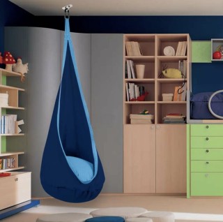 Iddings Kid's Hanging Pod Hammock Swing Chair