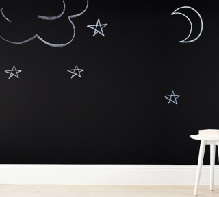 Pottery Barn Kids Tempaper Chalkboard Wallpaper