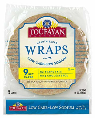 Toufayan Bakeries Low-Carb Wrap