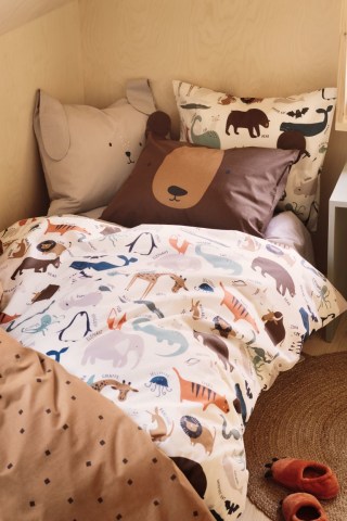H&amp;M Animal Print Duvet Cover