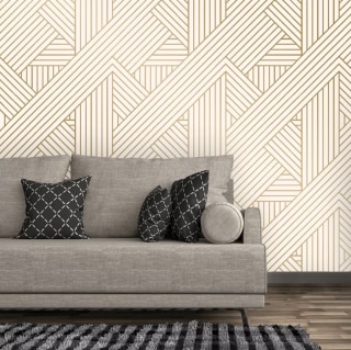 Project 62 Metallic Ribbon Peel & Stick Wallpaper