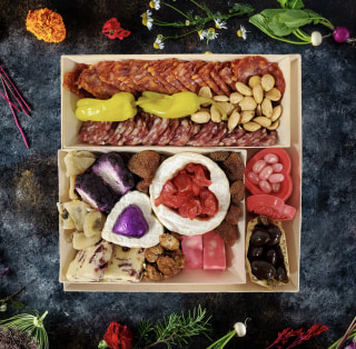 Cheeseboarder Valentine's Day Cheese & Charcuterie Board