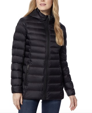 32 Degrees Packable Hooded Down Puffer Coat
