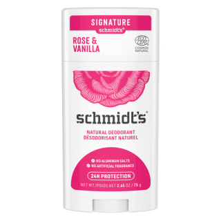 Schmidt's Rose + Vanilla Natural Deodorant