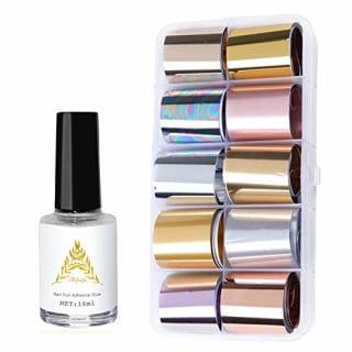 AIFAIFA Metallic Nail Foils Transfer