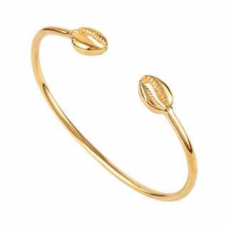Jam+Rico Cowrie Bangle Brass