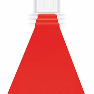 Beistle Red Carpet Aisle Runner