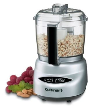 Cuisinart DLC-2ABC Mini Prep Plus Food Processor Brushed Chrome and Nickel