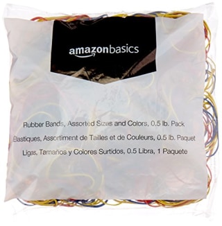 Amazon Basics Assorted Rubber Bands