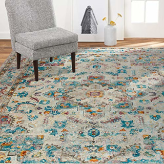 Home Dynamix Nicole Miller Parlin Amara Area Rug 5'3"x6'9", Gray Multi