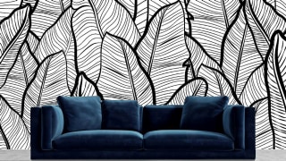 THE BLACK HOME X VERNA FOGG Peel &amp; Stick Mural Wallpaper | THE BLACK HOME