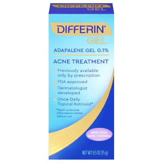 Differin Adapalene Gel 0.1% Acne Treatment